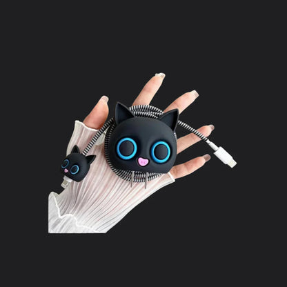 Black Cat Charger Protecter