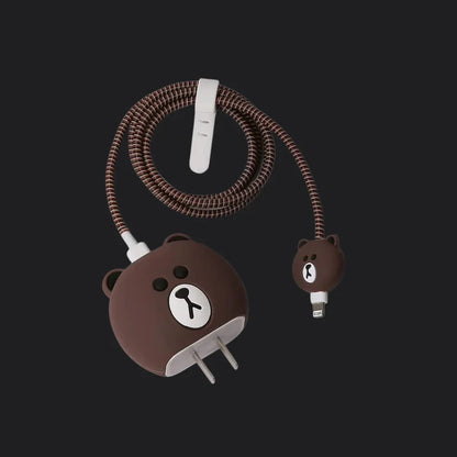 Brown Bear Charger Protecter